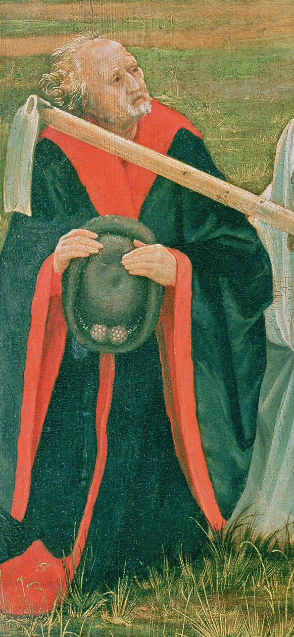 Altertavle af Vor Frue af Sneen, ca.1519 olie på panel detalje af 626 af Matthias Grünewald