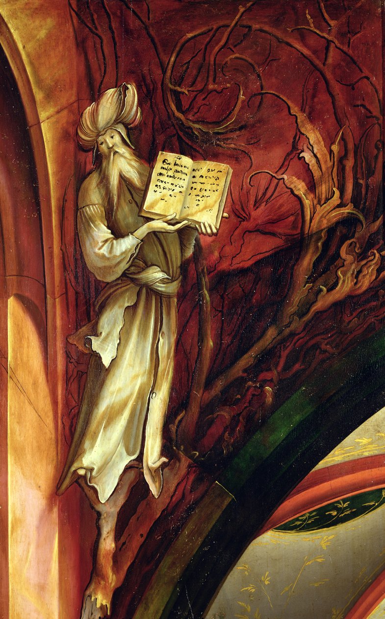 Profeten Esajas, fra Isenheim-altertavlen, ca. 1512-16 af Matthias Grünewald