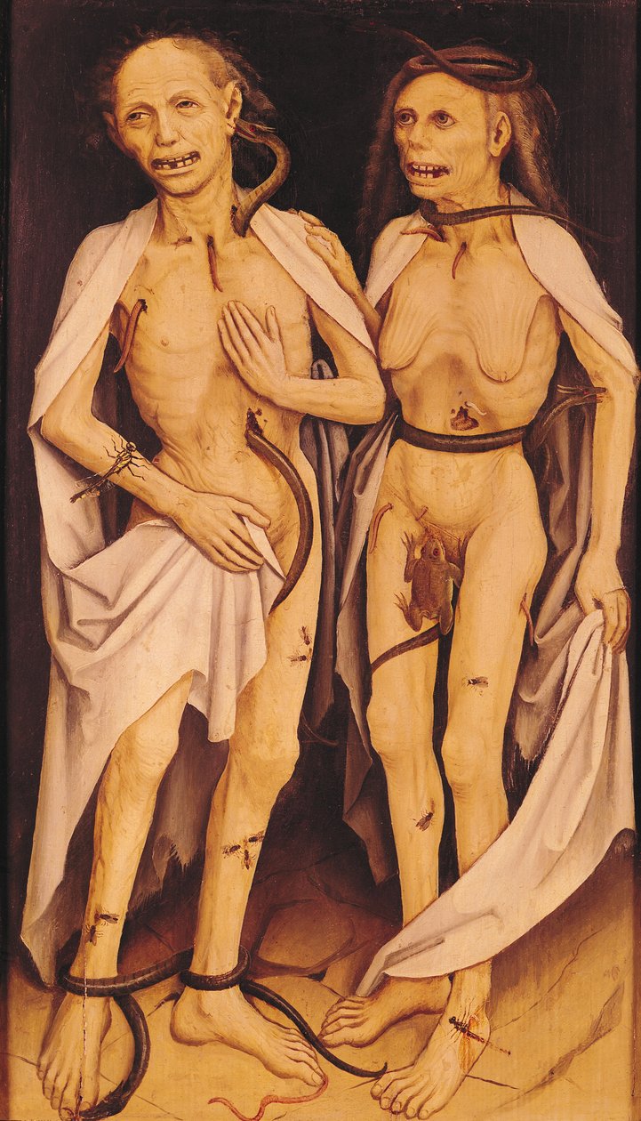 The Dead Lovers (olie på panel) af Matthias (c.1480 1528) Grunewald
