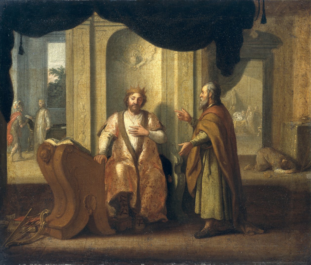 David og Nathan af Matthias Scheits