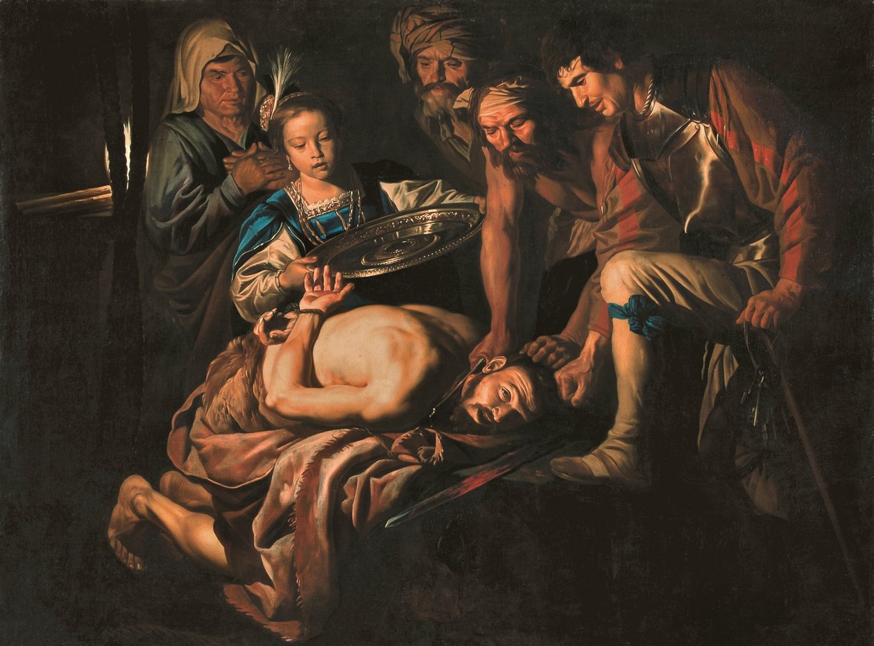 Halshugningen af Johannes Døberen, ca 1640-1645. af Matthias Stomer