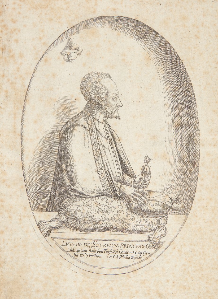 Ludvig III af Bourbon, prins af Condé af Matthias Zündt
