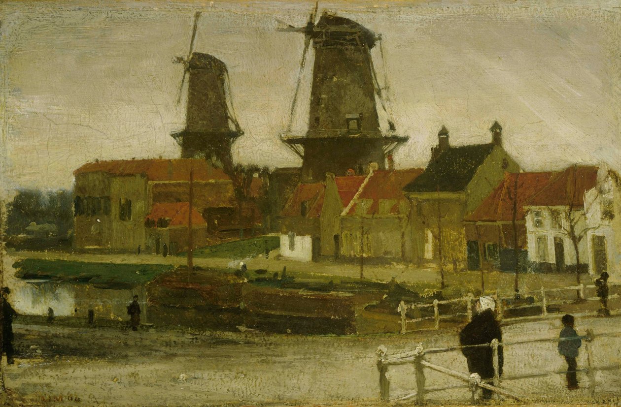Et hjørne af Haag af Matthijs Maris