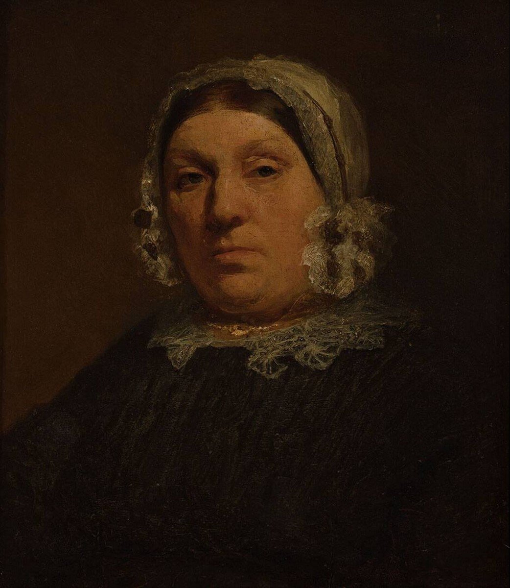 Portræt af Johanna Martina Berendes-Schmidt 1793-1868 af Matthijs Maris