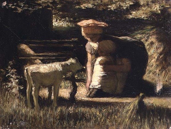 Lær at kende (Den lille ged) af Matthijs Maris