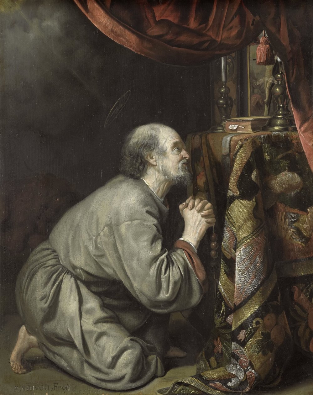 Sankt Jerome af Matthijs Naiveu
