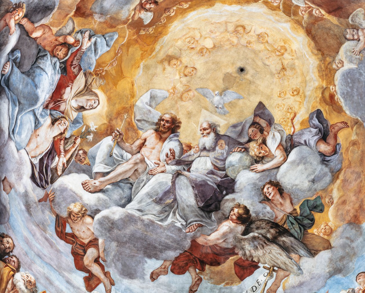 Paradis, detalje af Mattia (1613 99) Preti