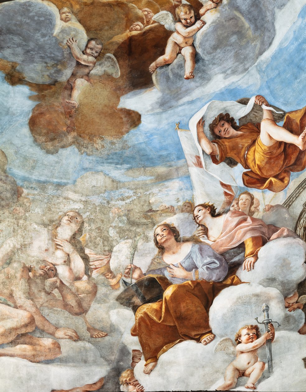 Paradis, detalje af Mattia (1613 99) Preti
