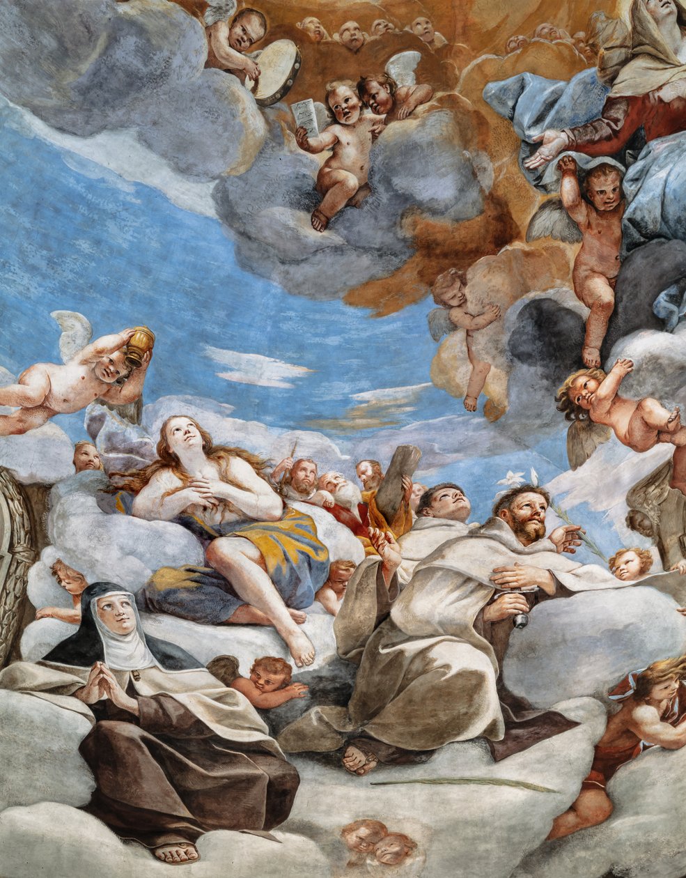 Paradis, detalje af Mattia (1613 99) Preti