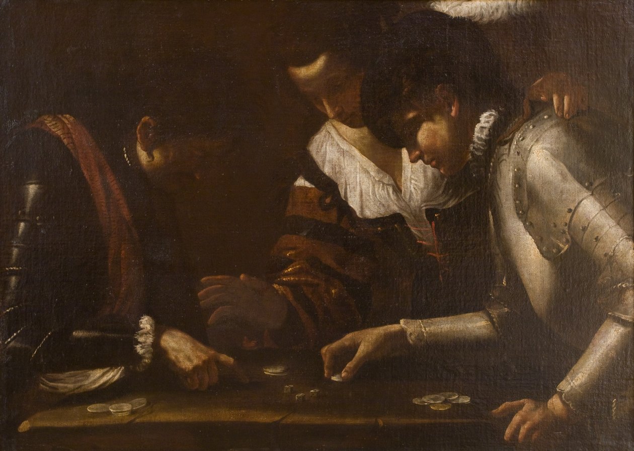 Terningespillere af Mattia Preti