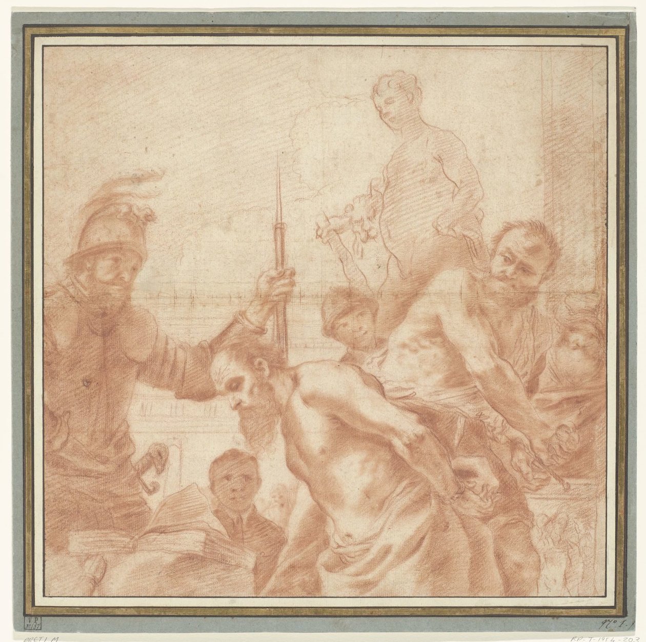 James Major eller Pauls martyrium af Mattia Preti