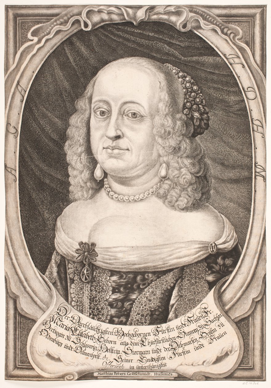 Hertuginde Maria Elisabeth af Gottorp af Mattis Petersen