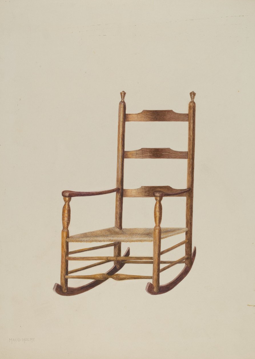 Gyngestol af Maud M. Holme