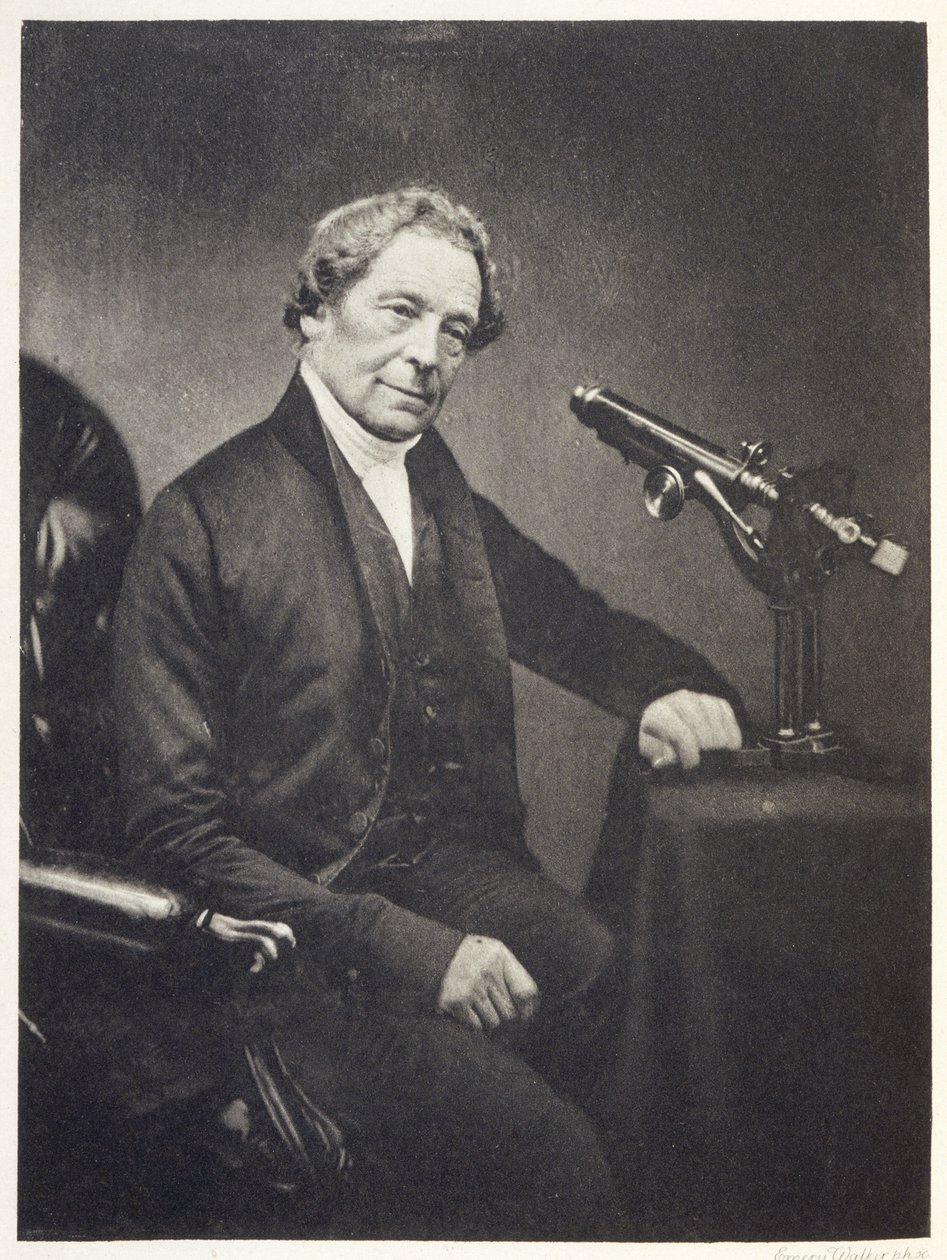Joseph Jackson Lister, engelsk vinhandler og amatørmikroskopist, 1830