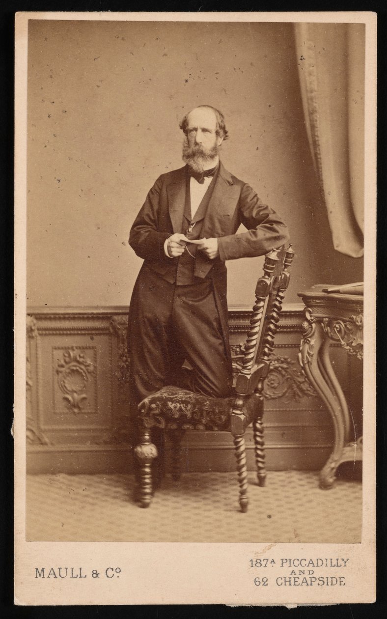 Portræt af Andrew Dickson Murray 1812-1878, før 1878. af Maull and Co