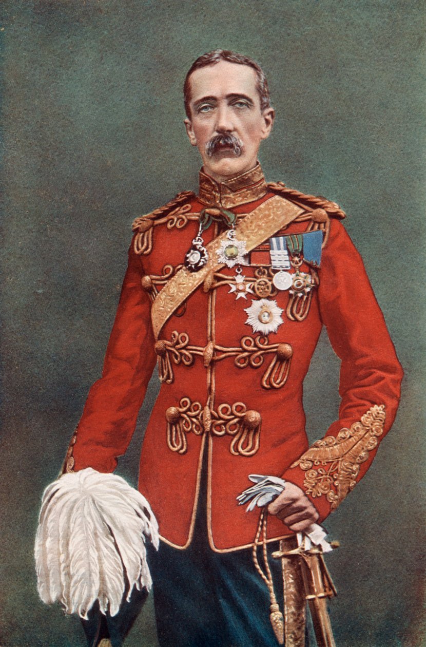 Generalmajor Sir John C Ardagh, direktør for militær efterretning, 1902. af Maull and Fox