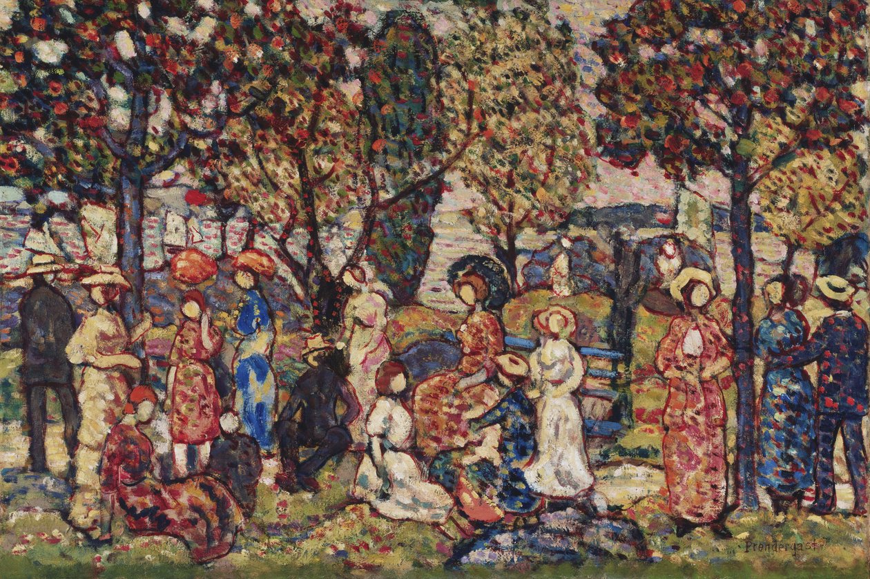 Efterår af Maurice Brazil Prendergast