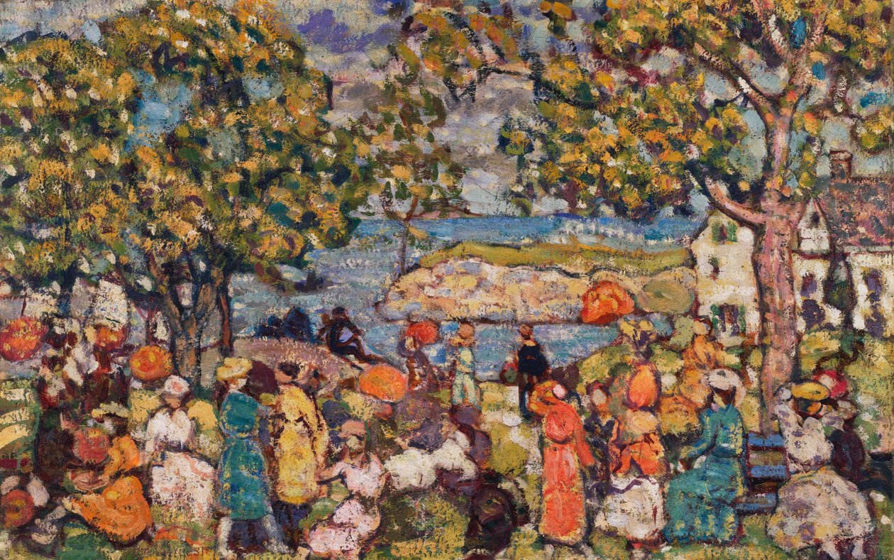 Skovtur af Maurice Brazil Prendergast