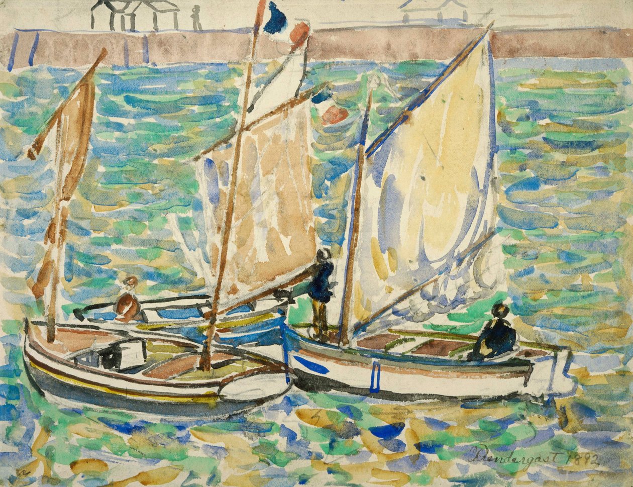 St. Lille af Maurice Brazil Prendergast