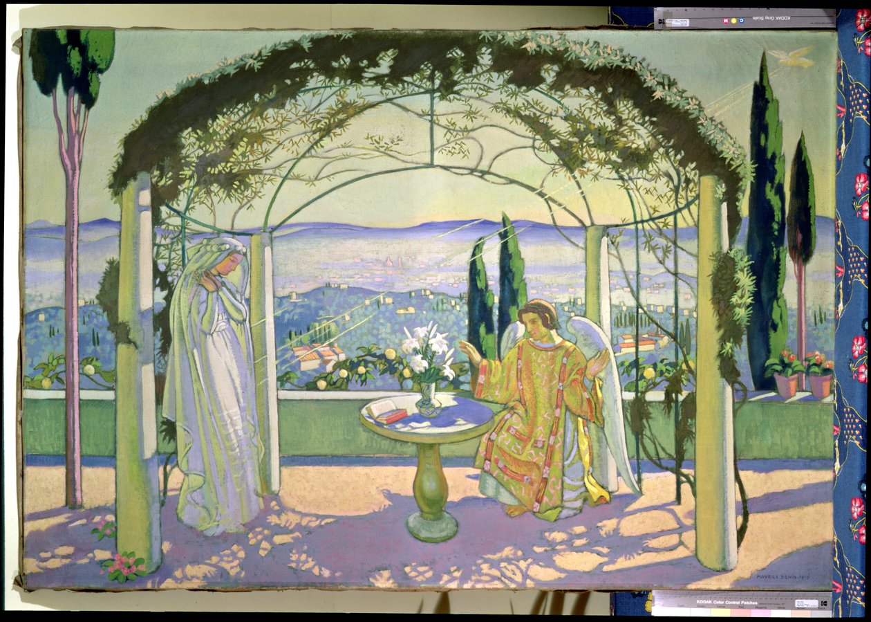 Bebudelse ved Fiesole, 1919 af Maurice Denis