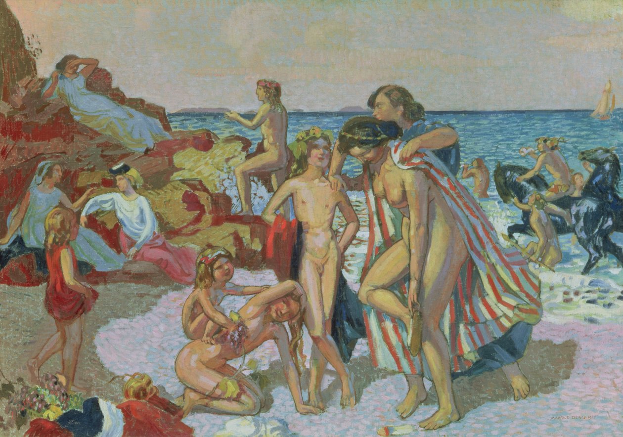 Bacchus og Ariadne, 1907 af Maurice Denis