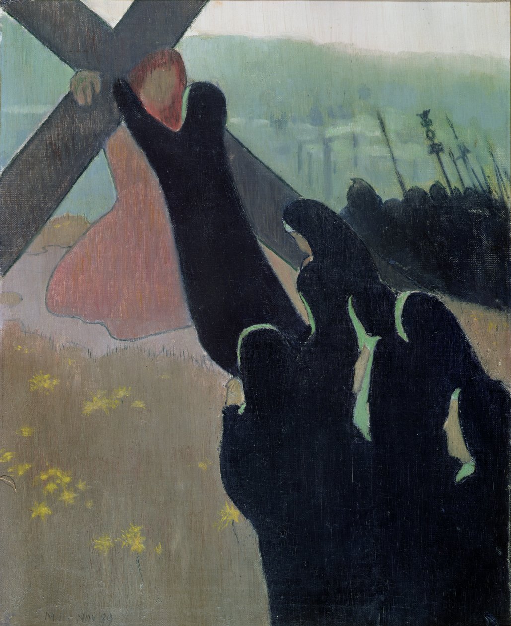 Golgata eller, Vejen til Golgata, 1889 af Maurice Denis