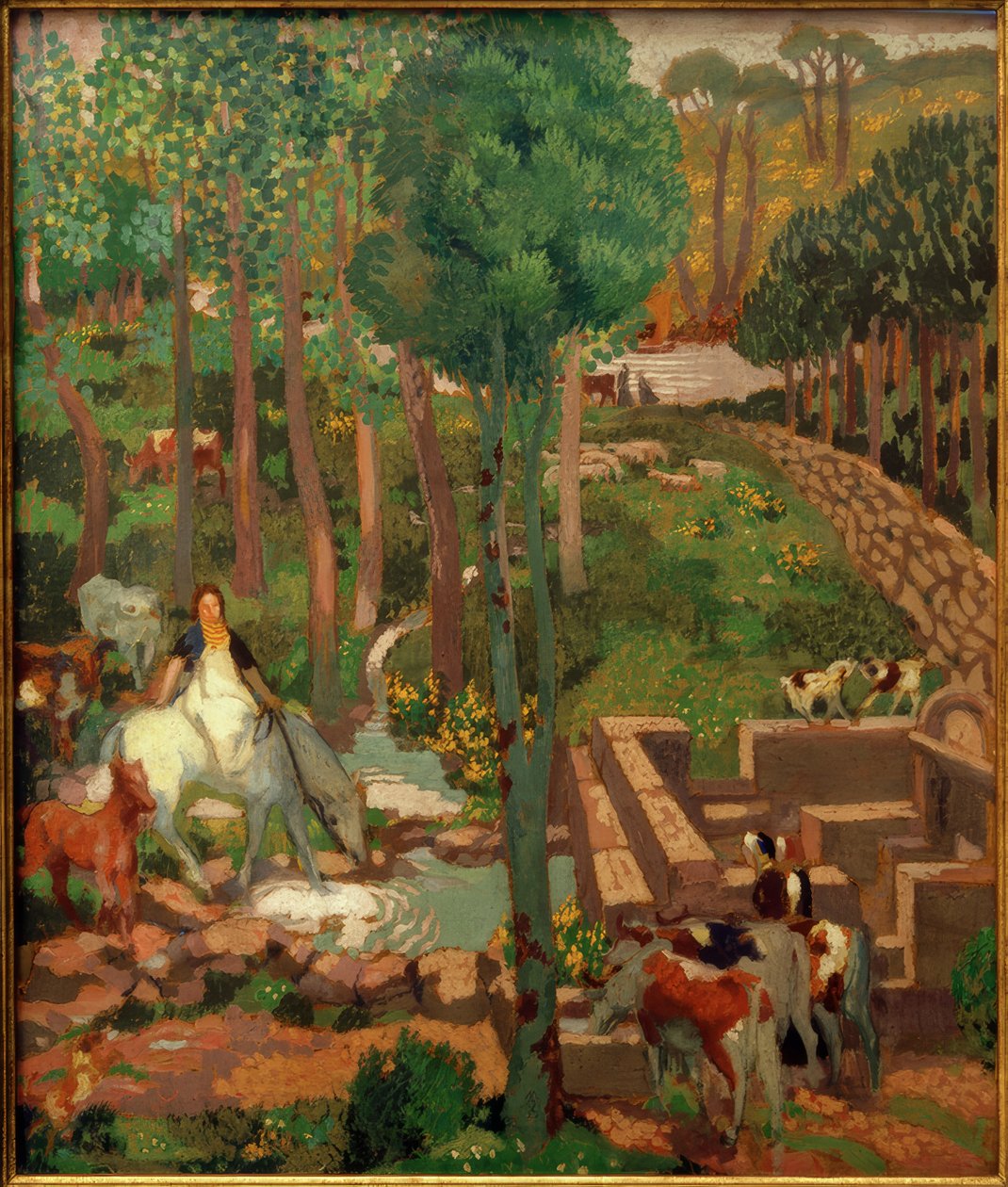 Epona, flokkens gudinde af Maurice Denis