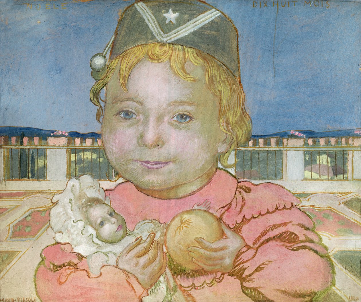 Noelle ved Fiesole, 1898 af Maurice Denis