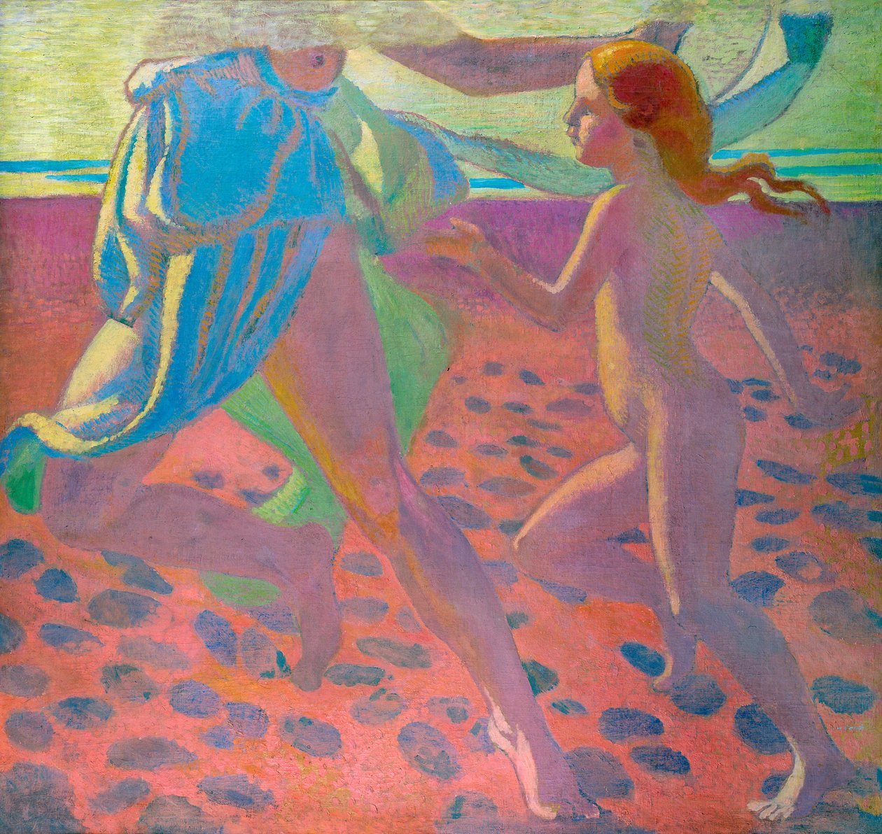På stranden, 1912 af Maurice Denis
