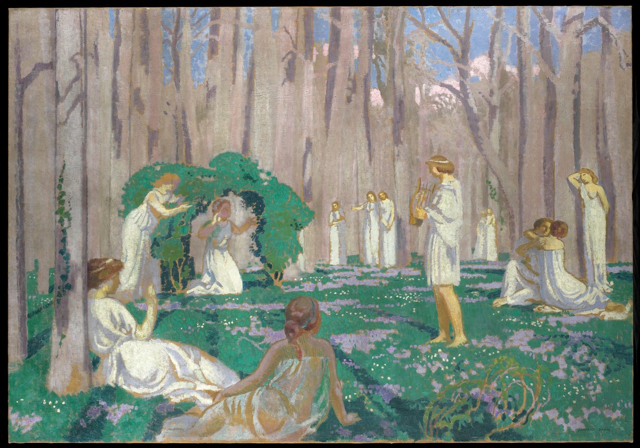 Orpheus og Eurydice, 1910 af Maurice Denis