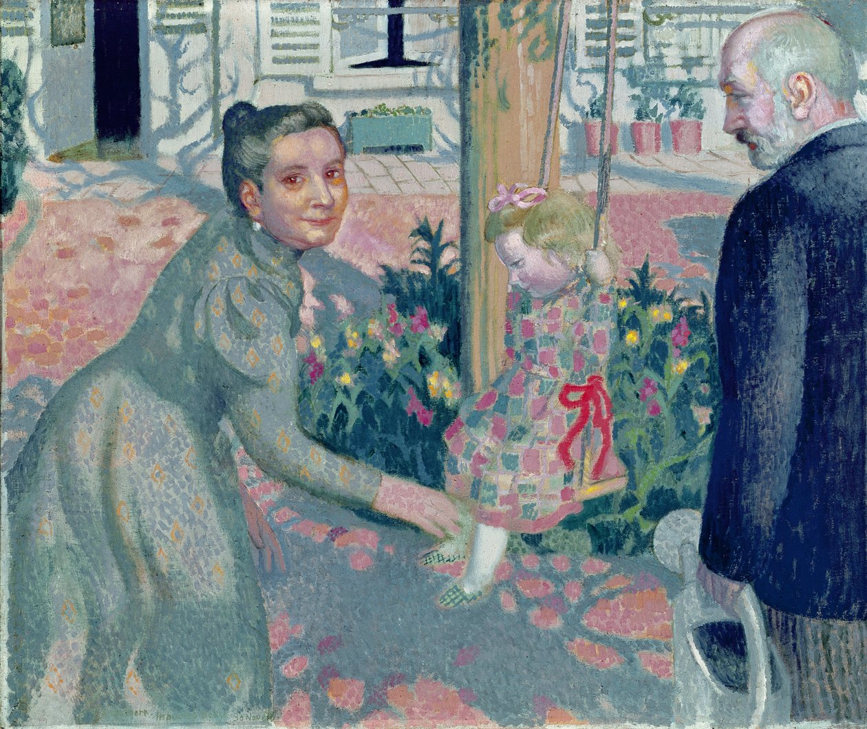 Portræt af Denis bedsteforældre, 1899 af Maurice Denis