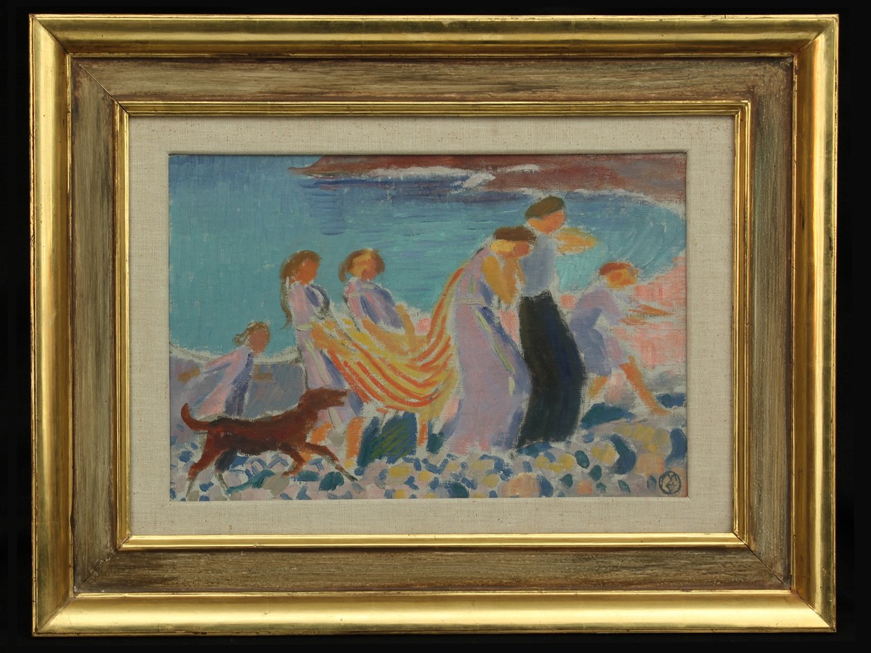 Revelry on the Beach, ca. 1905 af Maurice Denis