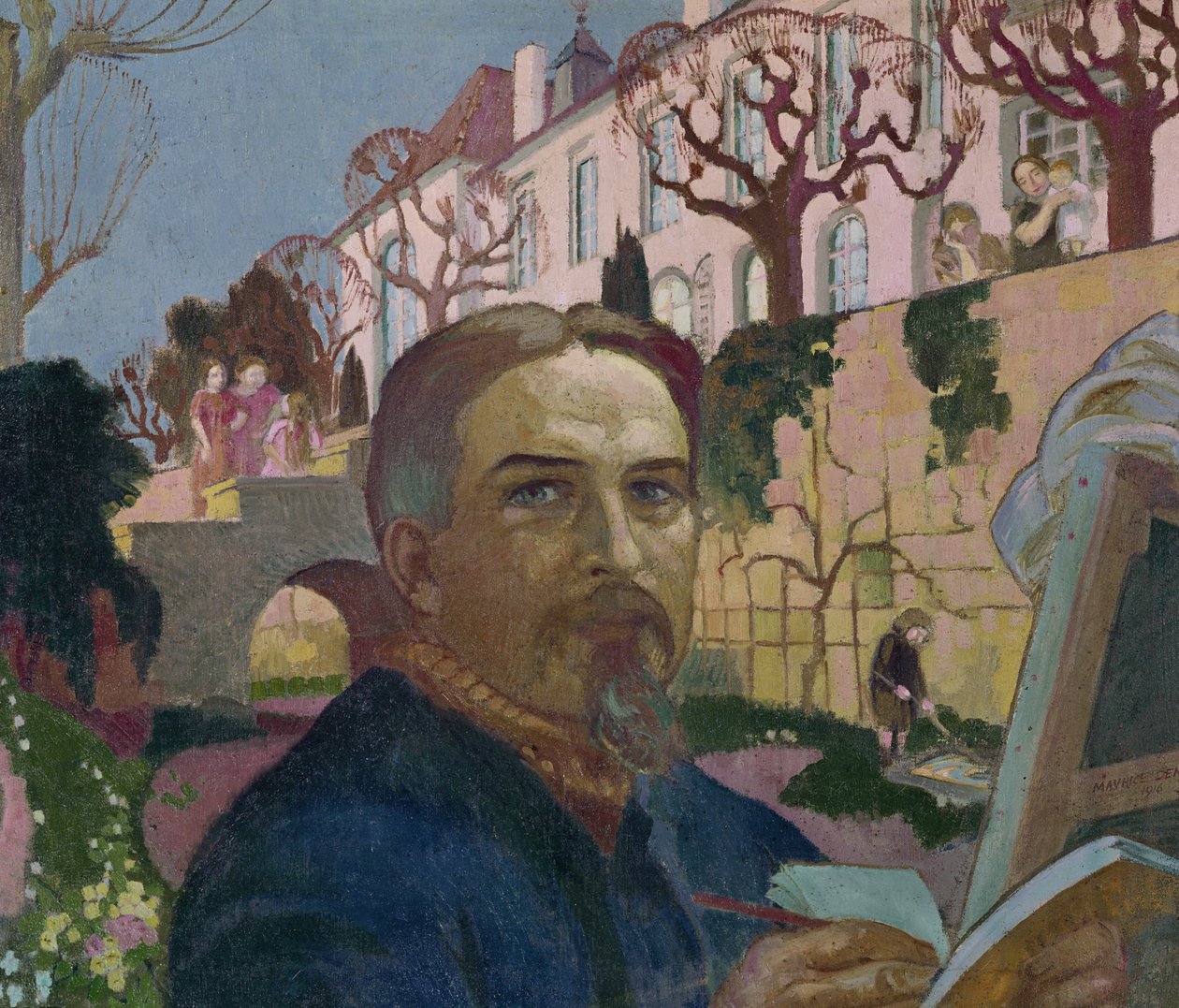 Selvportræt, 1916 af Maurice Denis
