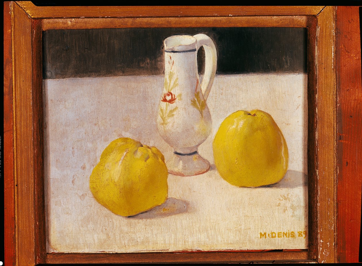 Stilleben med æbler, 1889 af Maurice Denis