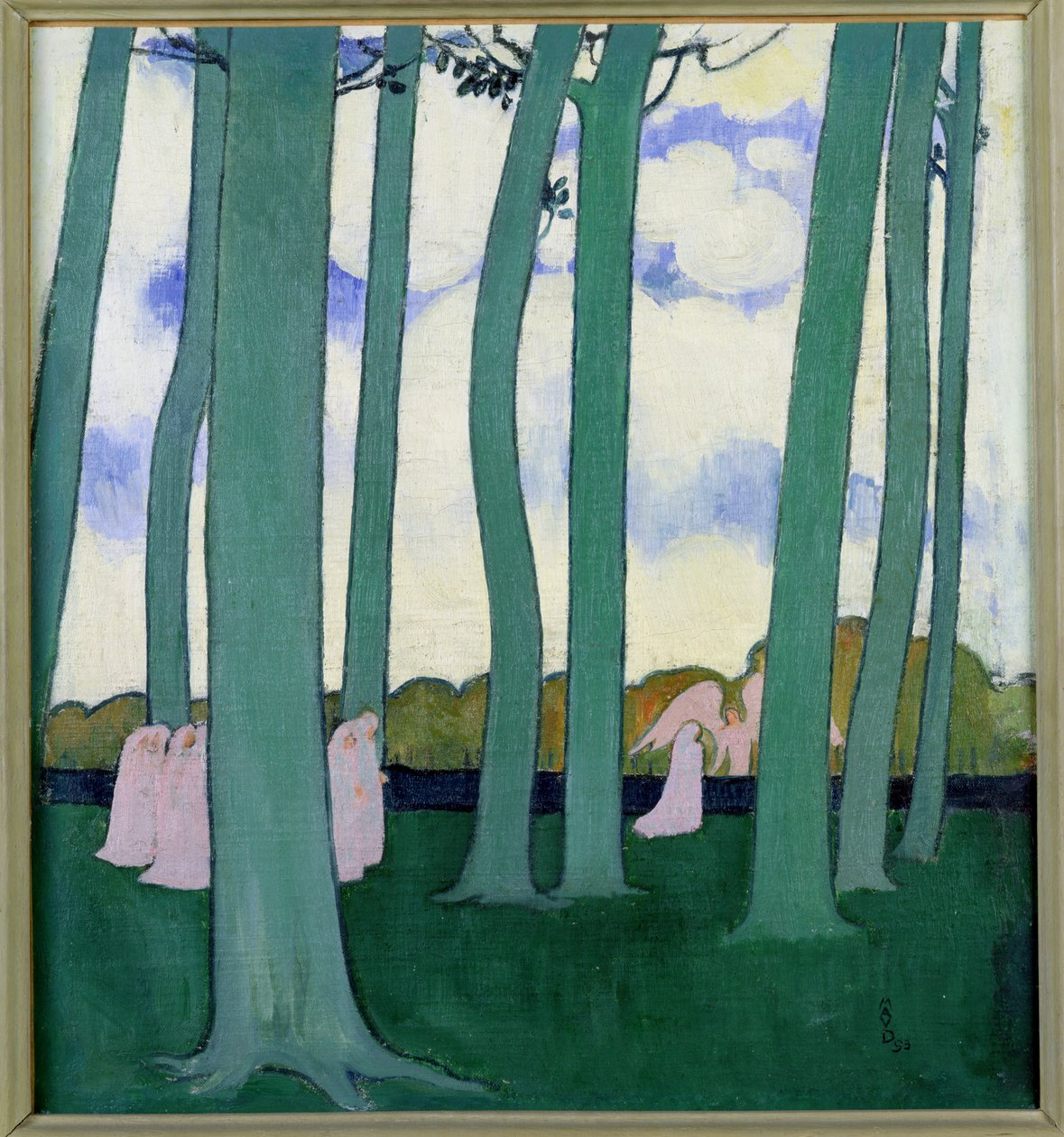 Bøgene i Kerdual, 1892 af Maurice Denis