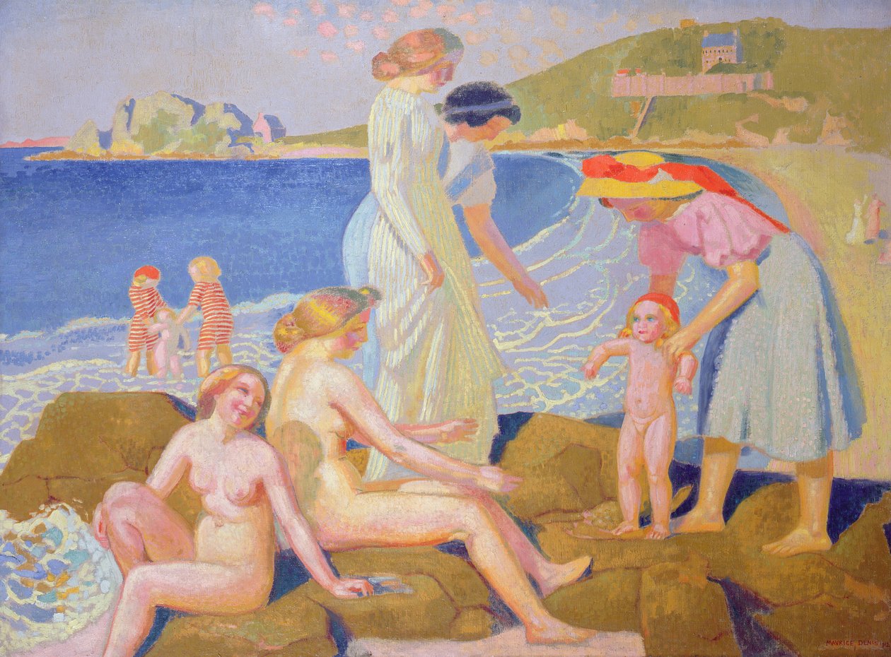 The Big Beach, 1912 af Maurice Denis