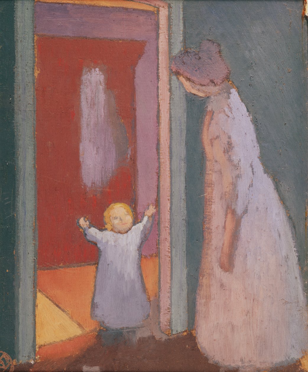 Barnet i døren, 1897 af Maurice Denis