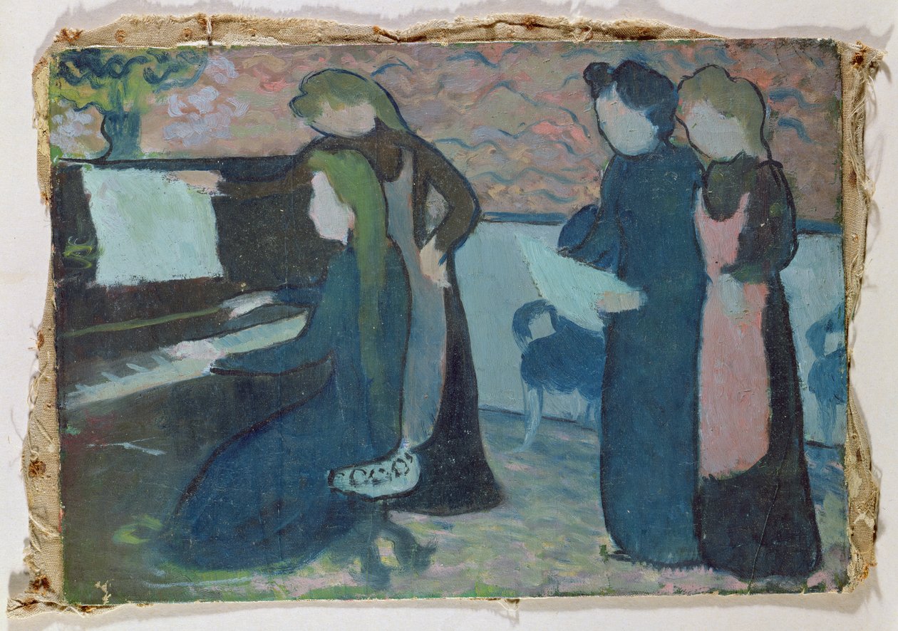 Musikerne, ca. 1892 af Maurice Denis