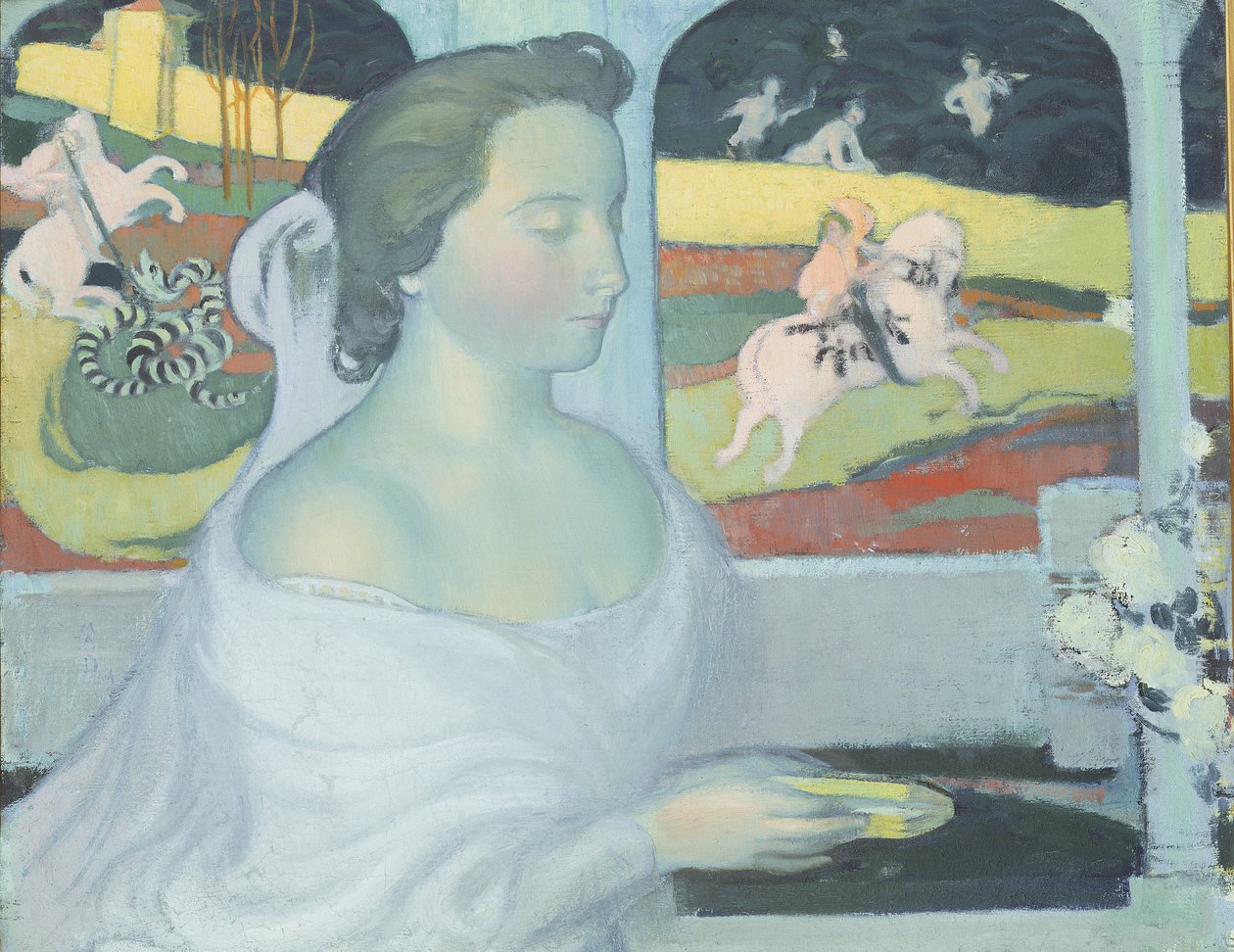 Prinsessen i tårnet, ca.1900 af Maurice Denis