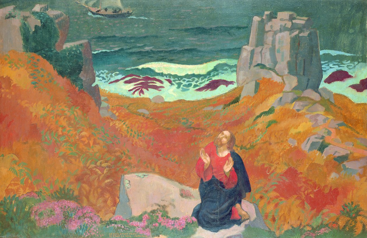 Kristi ensomhed, 1918 af Maurice Denis