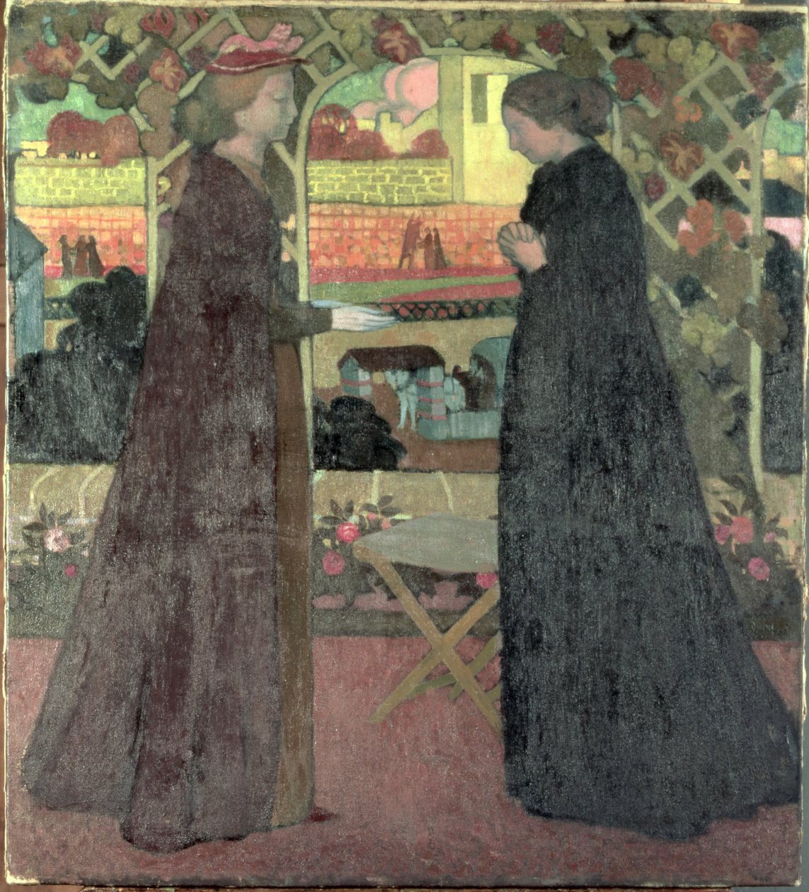 Besøget, 1894 af Maurice Denis