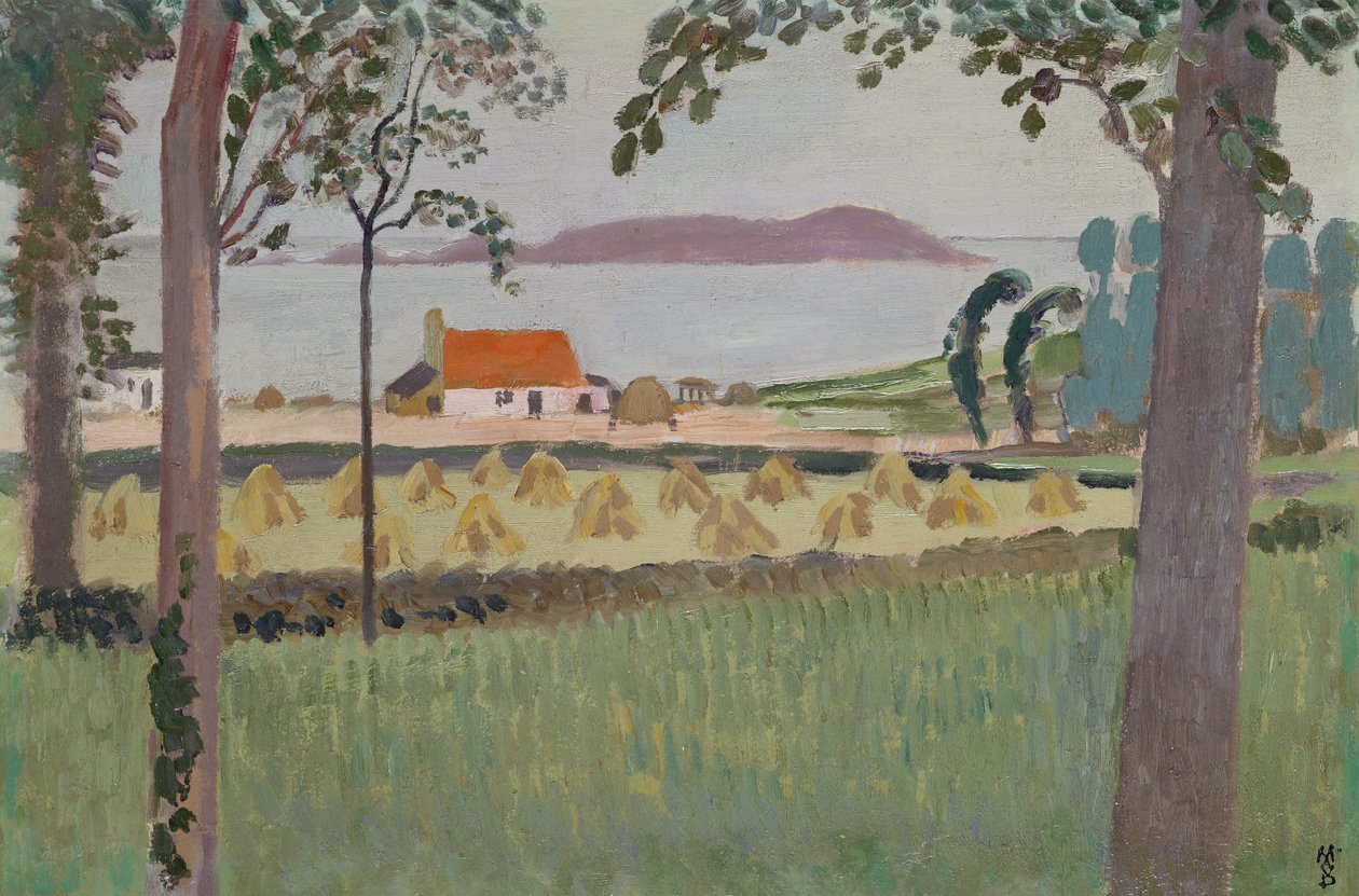 Den lille gård ved Louannec, 1911 af Maurice Denis