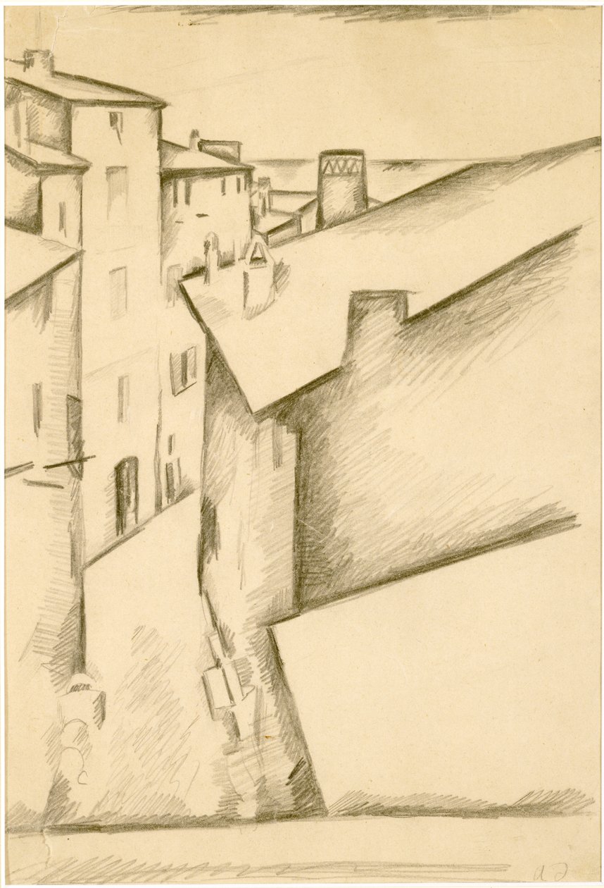 Uden titel (grafit på papir) af Maurice Denis