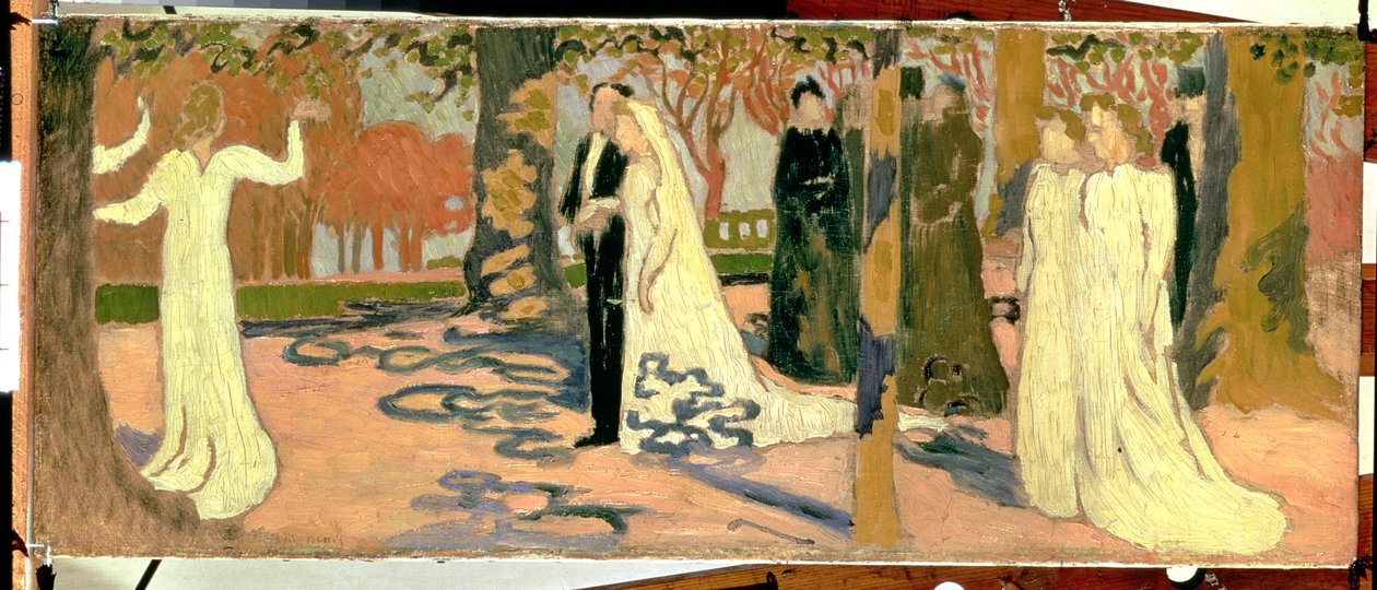 Bryllupsoptog, c.1892-93 af Maurice Denis
