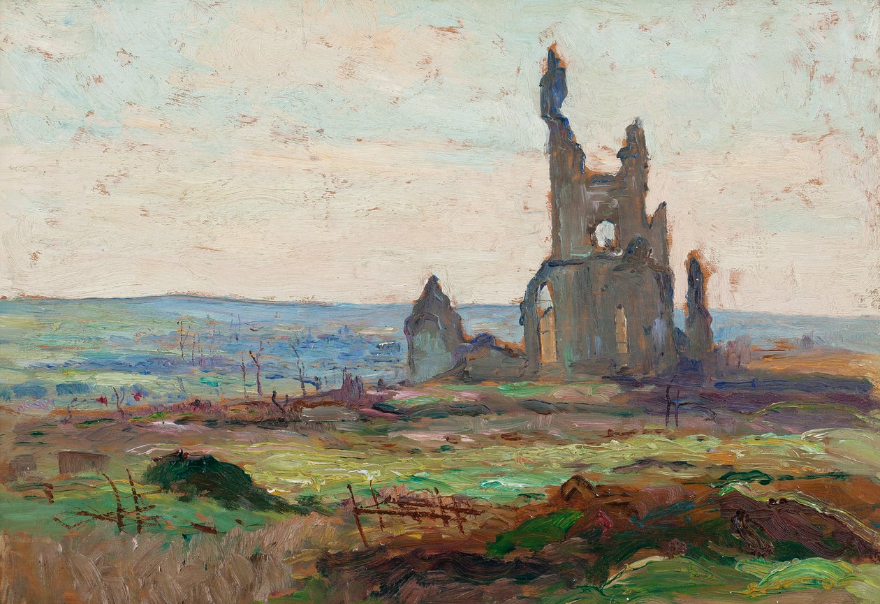 Ablain, St. Nazaire af Maurice Galbraith Cullen