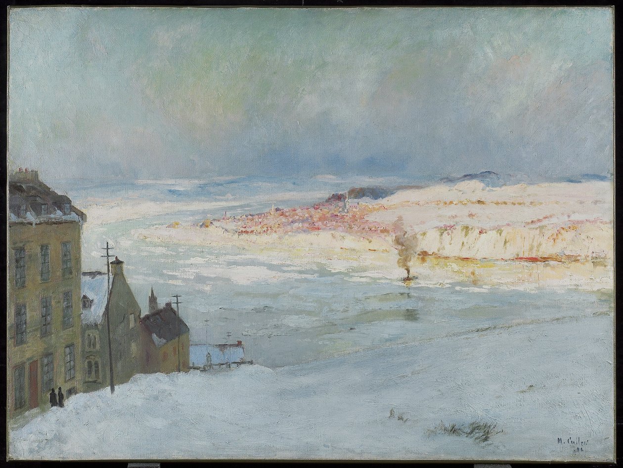 Levis fra Quebec, 1906 af Maurice Galbraith Cullen