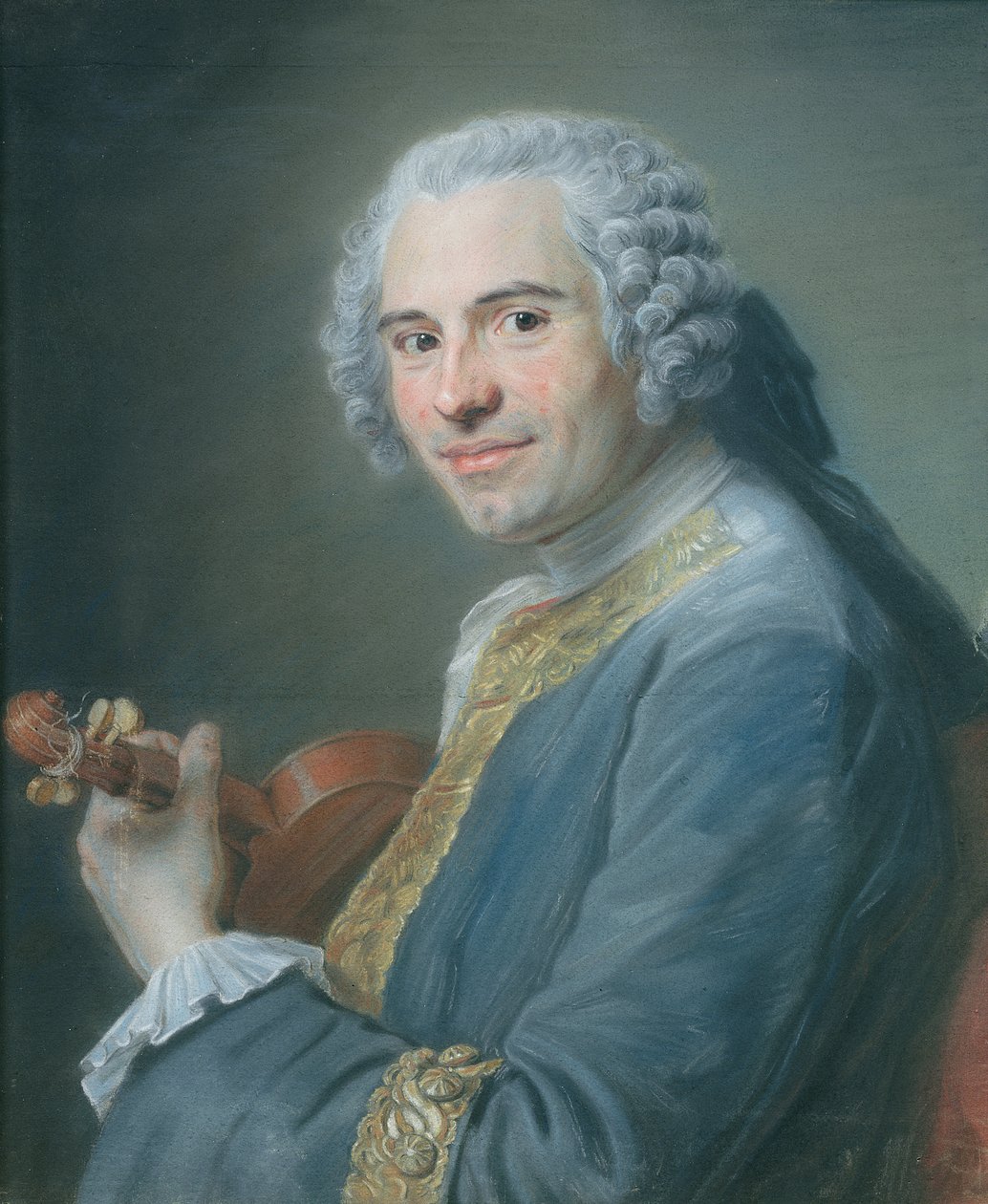 Jean-Joseph Cassanea de Mondonville, 1747 (pastel) af Maurice Quentin de La Tour