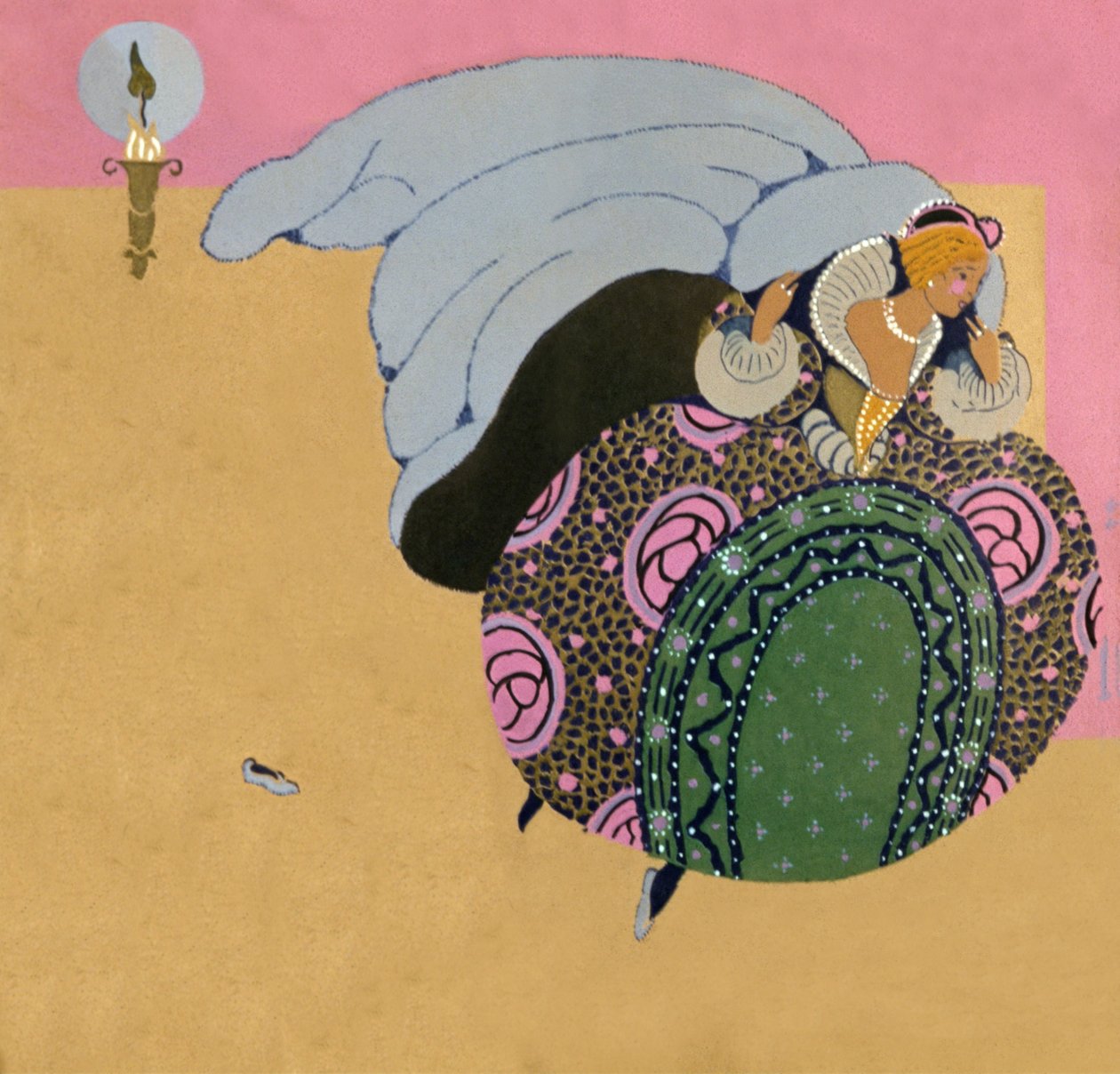Askepot, ca. 1910-1920 (illustration) af Maurice Berty