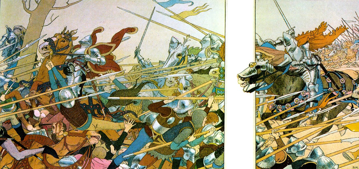 Illustration til bogen The Life of Jeanne d