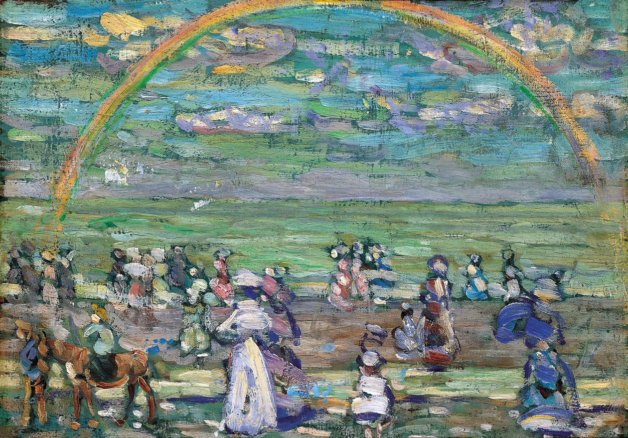 Regnbue, 1905 af Maurice Brazil Prendergast